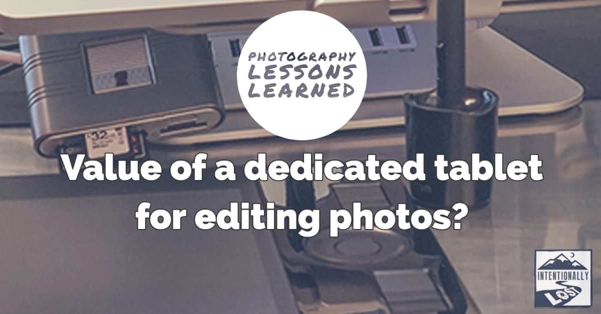 Tablet for photo editing #intentionallylost