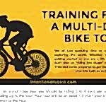Training for a multi-day bike tour