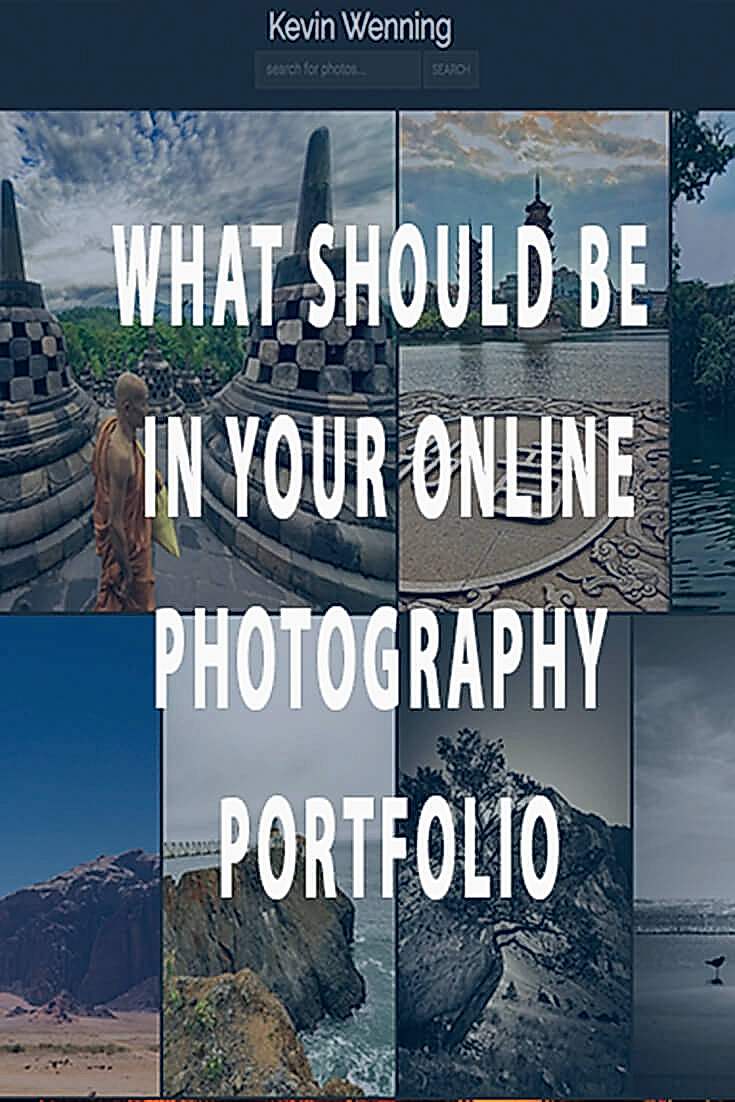 What Should Be in Your Online Photography Portfolio
