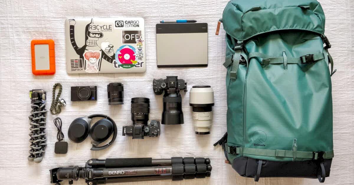 Photography Essentials for a long trip