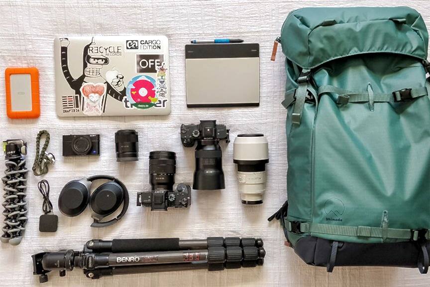 Photography Essentials for a long trip