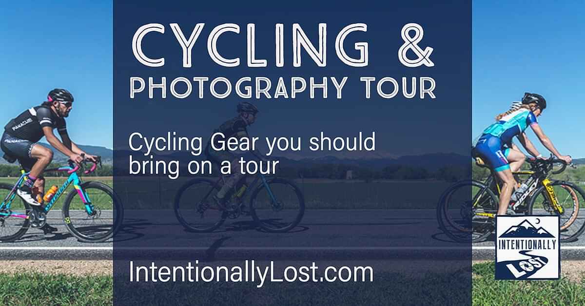 cycling gear to pack for a tour