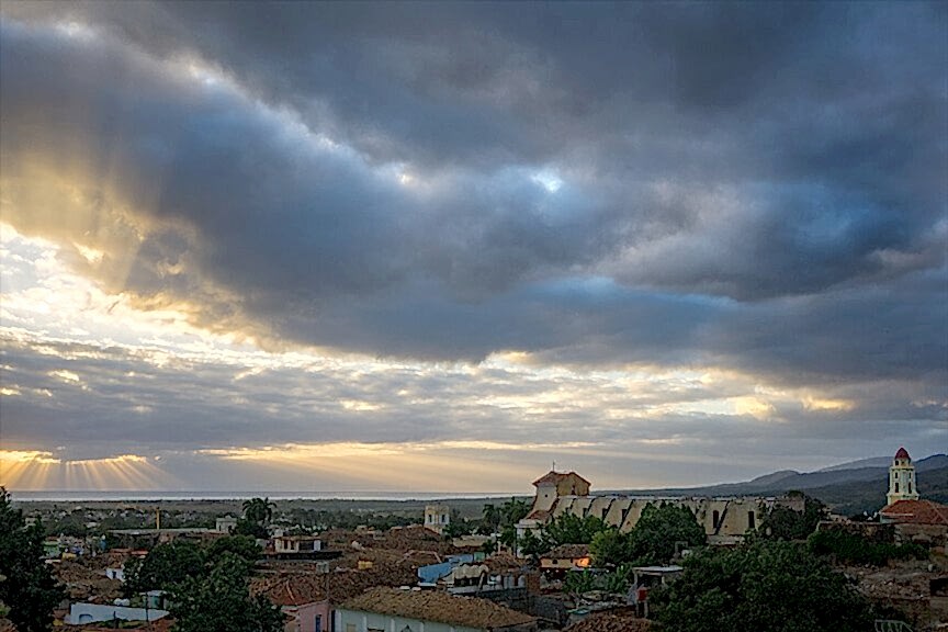 God Rays over Trinidad Cuba from Kevin Wenning and Intentionally Lost #intentionallylost