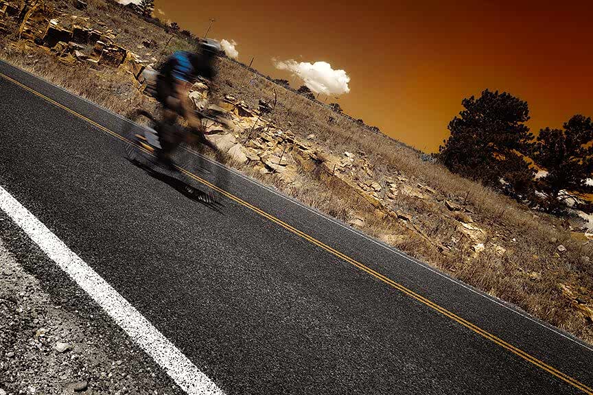 Artistic cycling photography from Kevin Wenning and Intentionally Lost