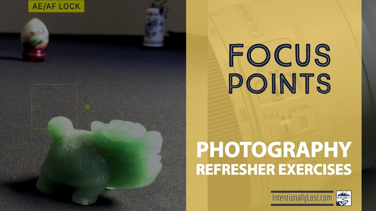 photography exercises to practice auto focus and manual focus #intentionallylost