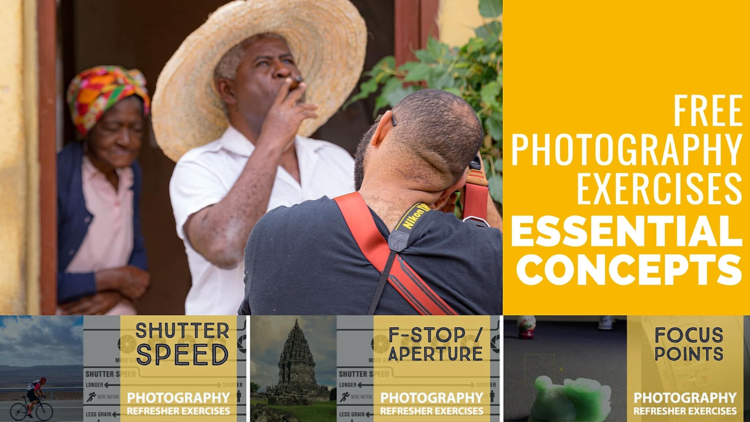 Free photography exercises, camera skills and essential photography concepts, Intentionally Lost and Kevin Wenning #intentionallylost