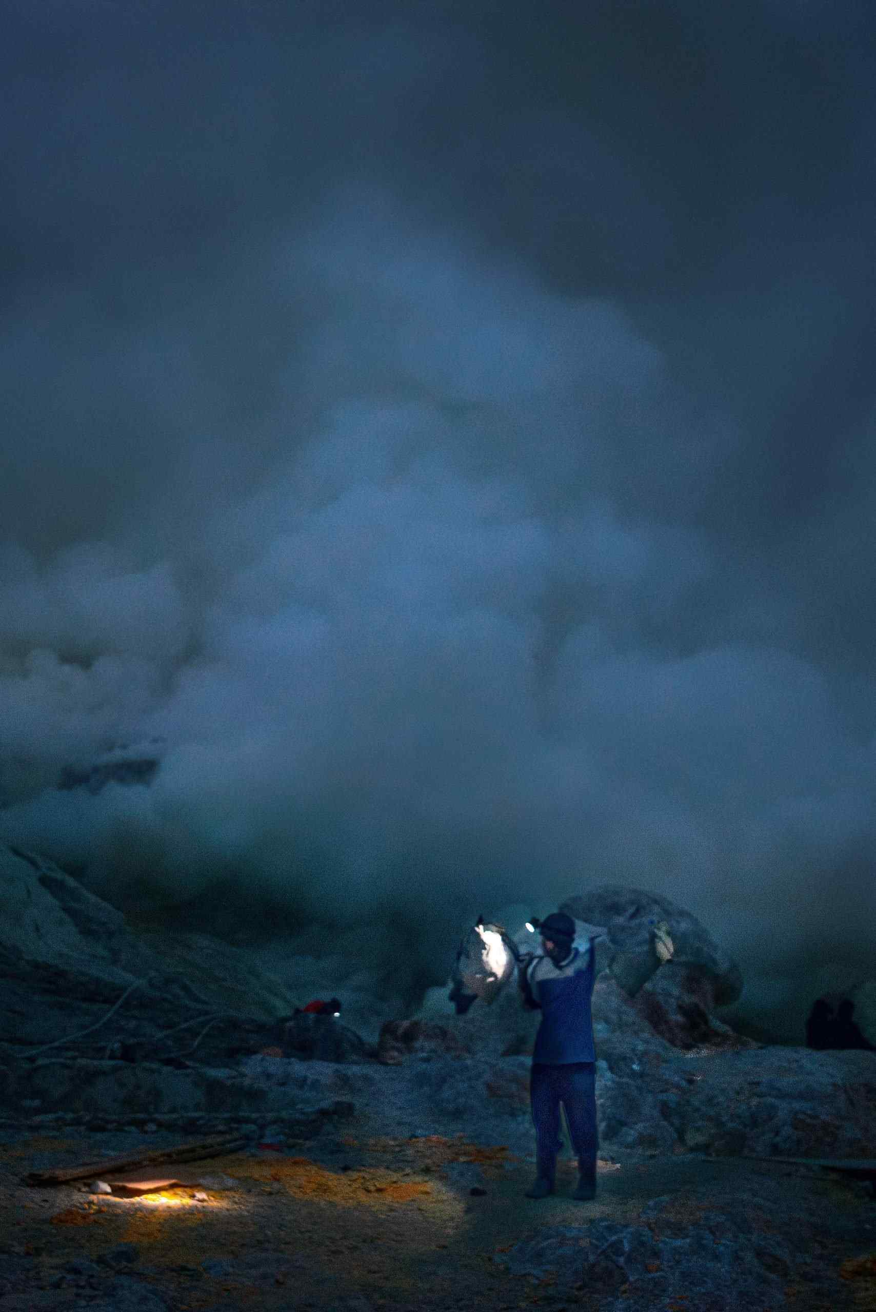 Kawah Ijen Night Miners