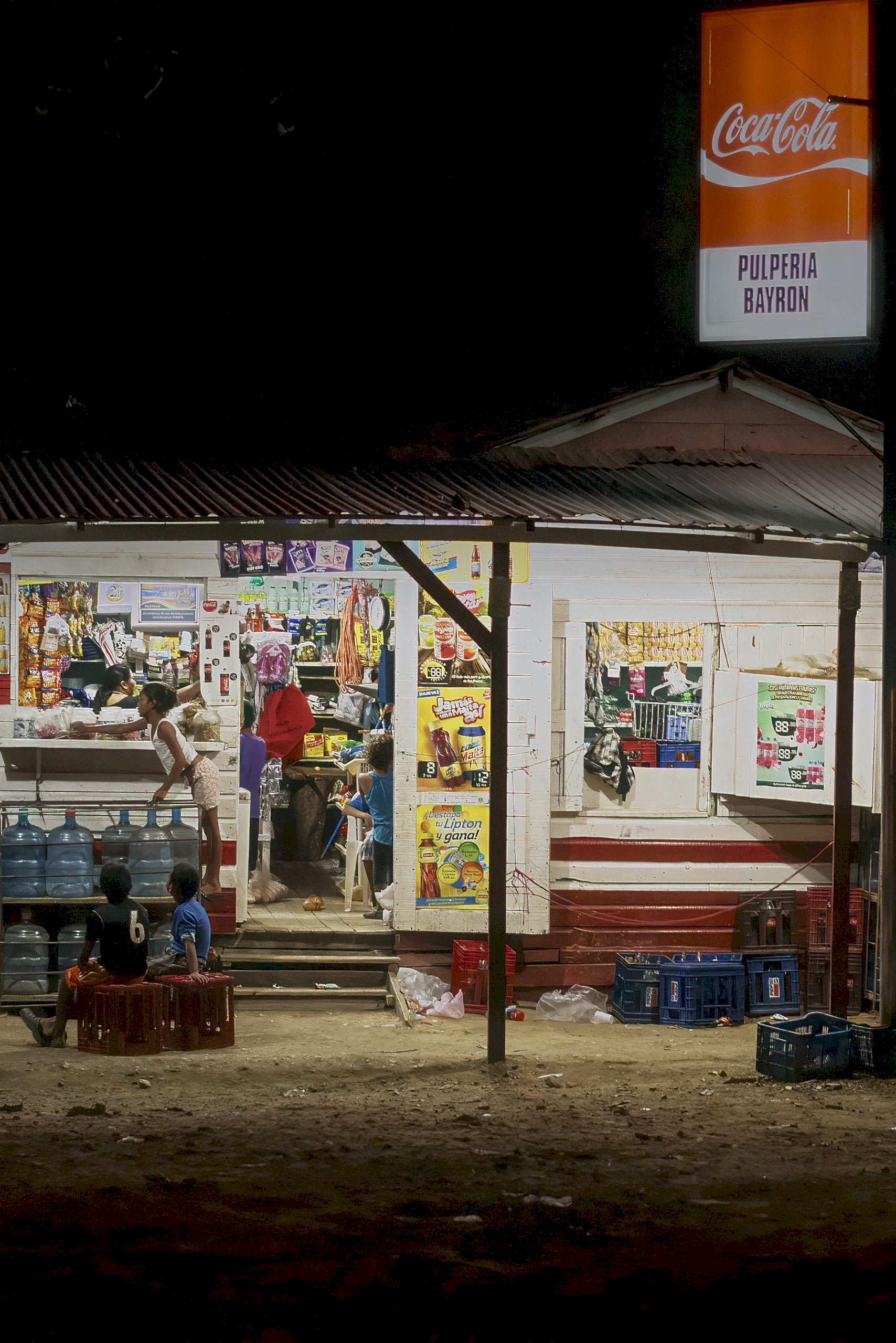 Roatan Honduras Coke Stand