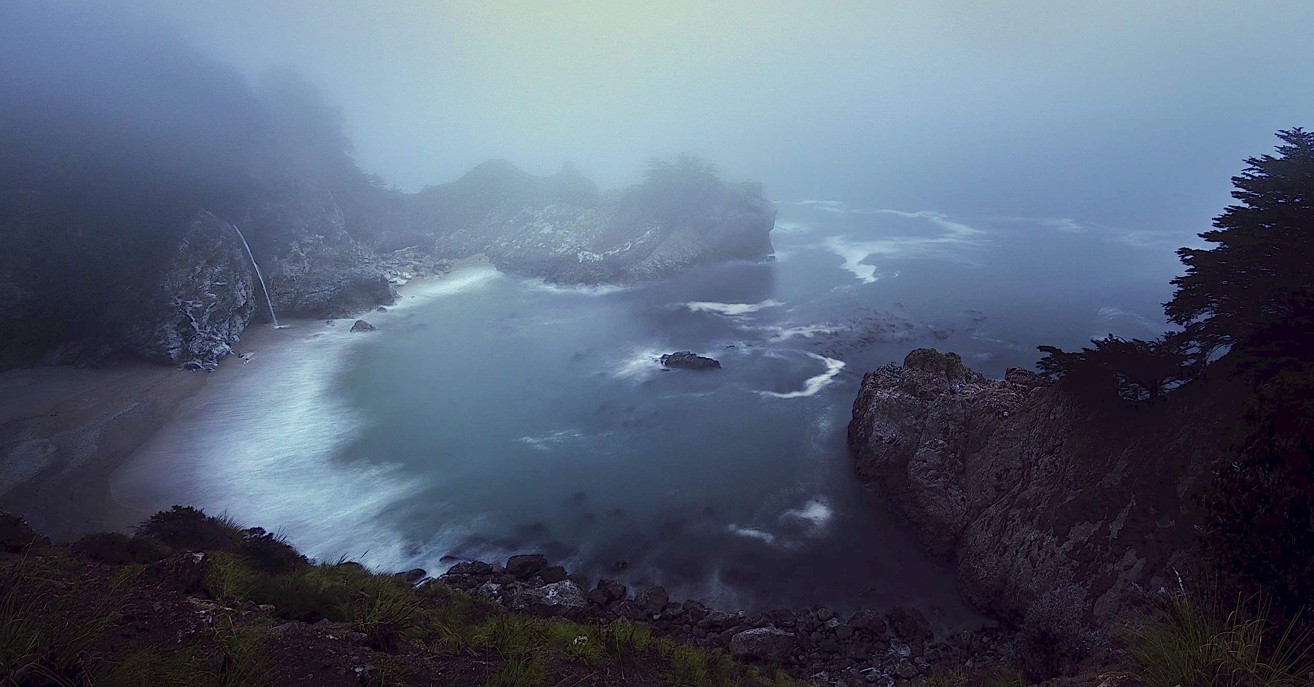 McWay Falls in the fog #intentionallylost